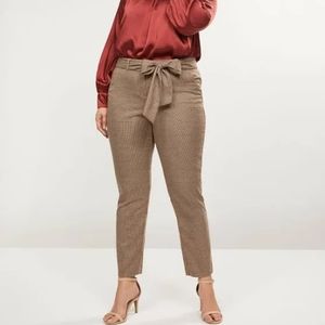 NWT Lane Bryant Allie skinny ankle tailored stretch pants, 24.